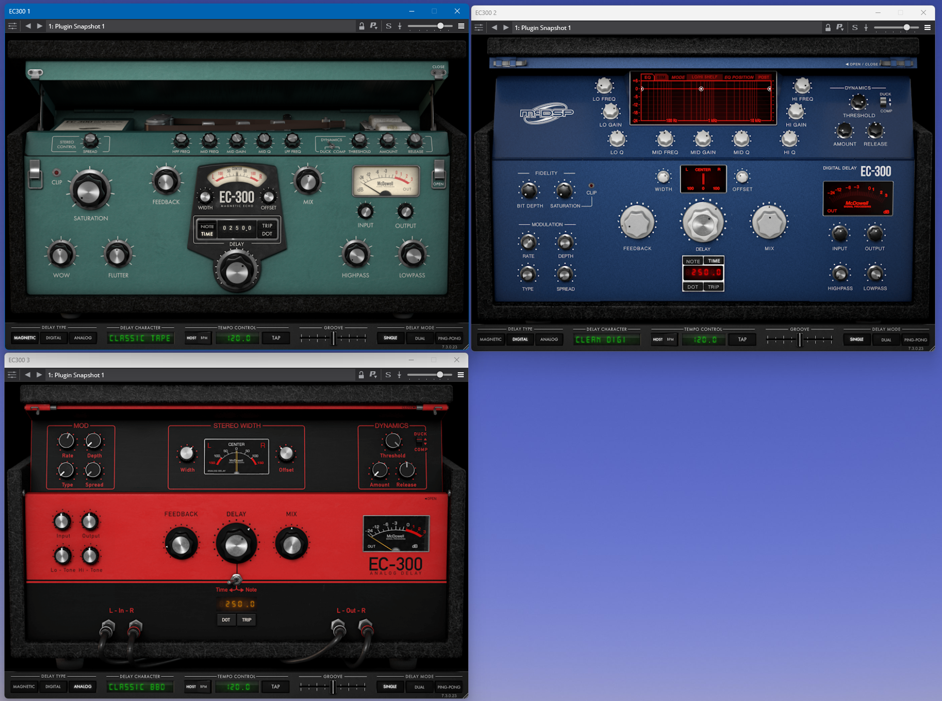 McDSP EC-300 Echo Collection Native v7